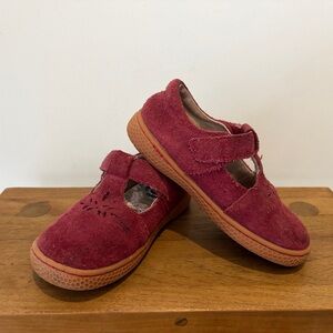 Live and Luca T-Strap Mary Jane Pomegranate Floral